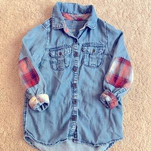Special Edition Baby Gap denim button up SZ 4